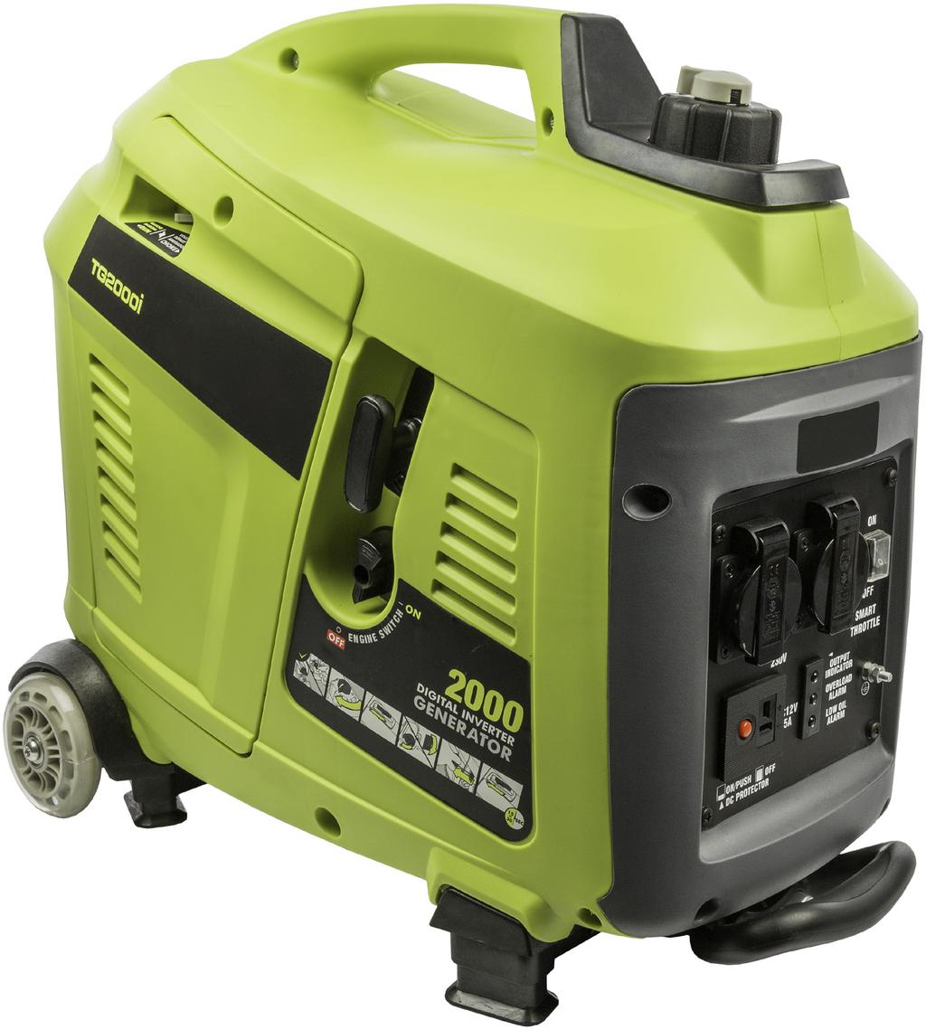 AD2000 Bensiinikäyttöinen generaattori Bensindriven generator LUE KAIKKI OHJEET ENNEN KÄYTTÖÄ. SÄILYTÄ OHJEET TULEVAA TARVETTA VARTEN.