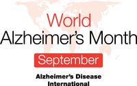 Syyskuu on Maailman Alzheimerkuukausi Maailman Alzheimer-päivän (21.9.