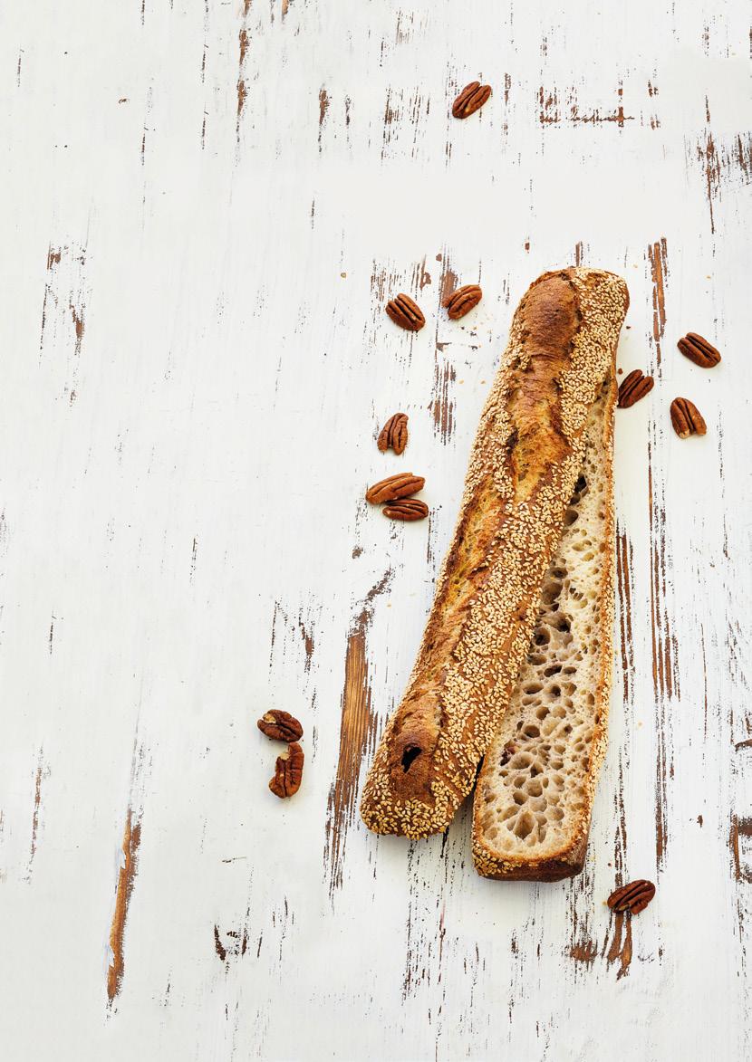 ovat leipää aidoimmillaan Runsaasti seesaminsiemeniä ja