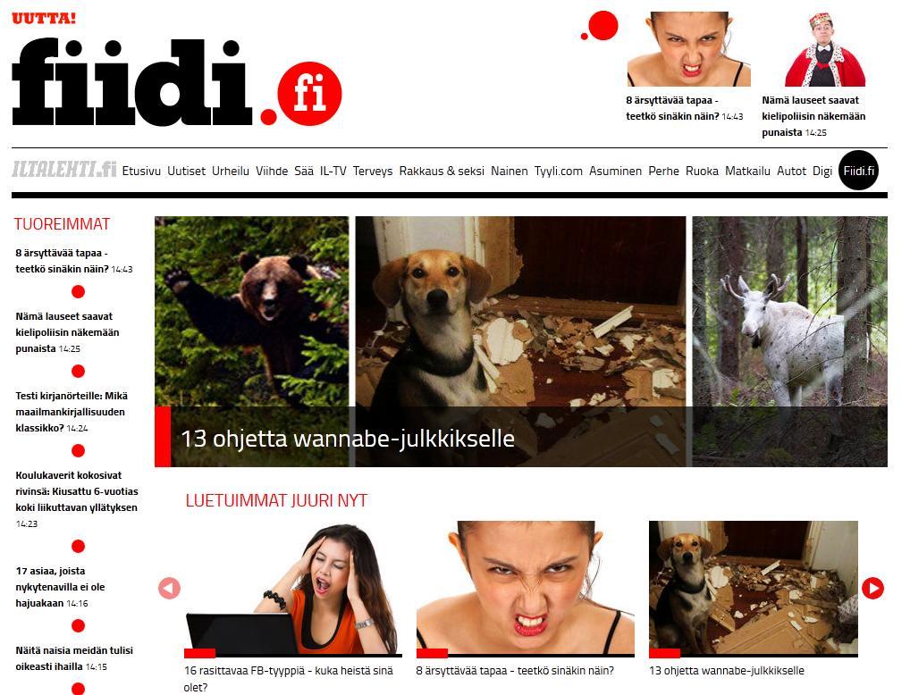 IL-Median fiidi.fi markkinoille IL-Media tarjoaa ensimmäisenä suomalaisille palvelun, jossa julkaisupäätös pohjautuu siihen, miten valmiita ihmiset ovat sisältöä jakamaan.