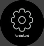 2.5. Asetusten muokkaaminen Voit säätää kaikkia kellon asetuksia suoraan kellossa tai Suunto Movescount -sovelluksella.