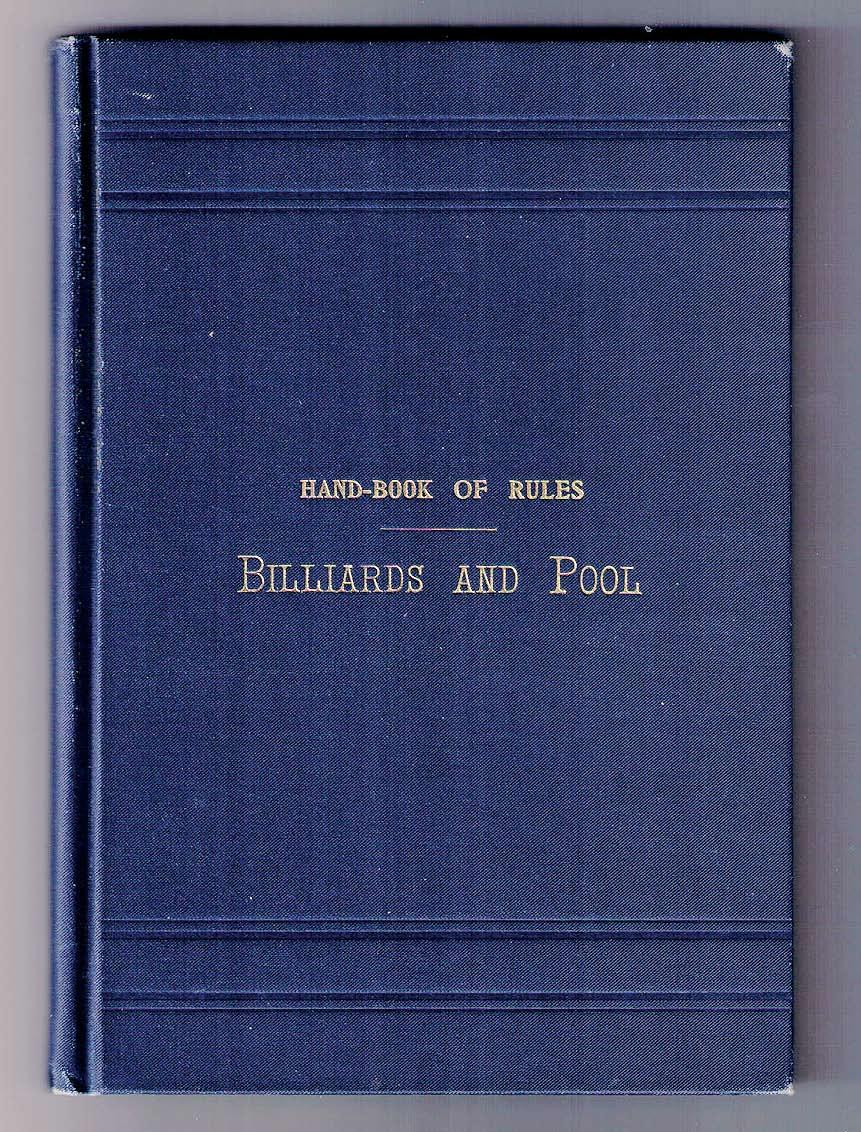 YT klubi seniori SM Straight Pool Pyramidi Kuvassa sääntökirja v. 1898 Amerikkalaisen biljardin eli Poolin mestaruudesta on pelattu vuodesta 1878 alkaen.
