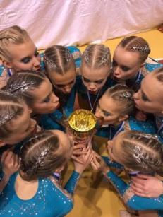 Voimisteluliiton valmennusrinkeihin kuuluivat Team Mare, Mare Jr ja Aqua Jr.
