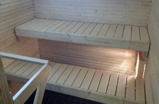 SAUNA JA ASUNNON YLEISILME Lauteet Verhokiskot Lauteet