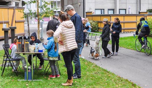 Inspiraationa teokselle toimivat lähiseudun