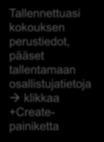 Tallennettuasi