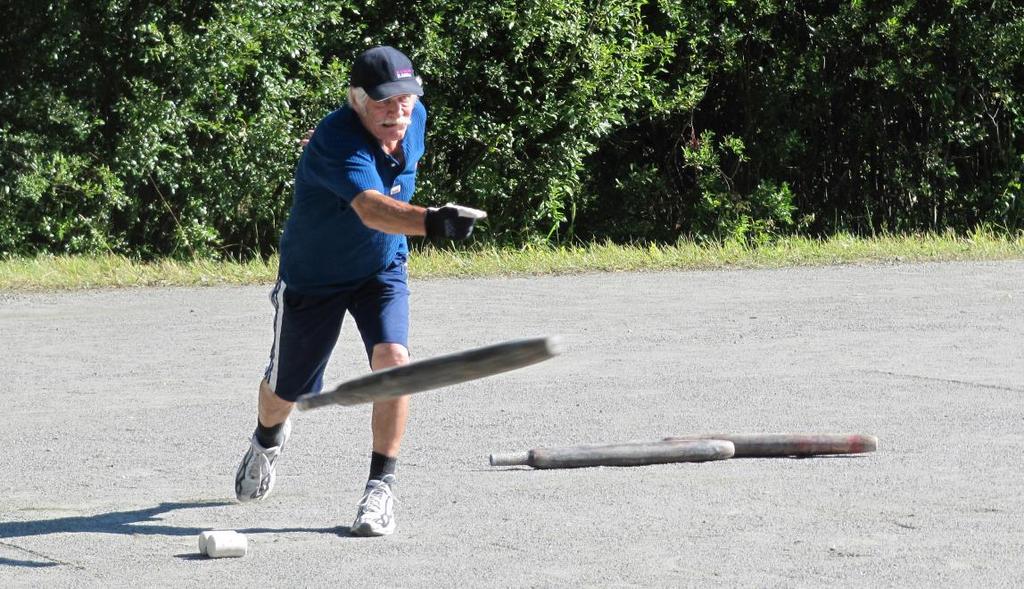 SUOMENMESTARIT Henkilökohtainen peli Miesveteraanit Vuosi # Nimi Seura Tulos 2001 1 Ehoniemi Pentti Kylmäkosken Kyykkä 26,5 2 Paajaste Kalle Karjalan Sivistysseura H:ki 25,0 3 Lampinen Oiva Juuan