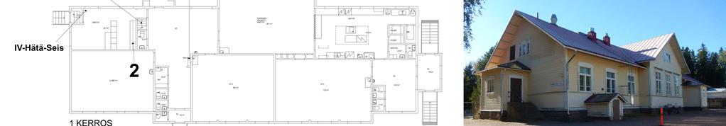 2,0 m 2 IV-knehuneeseen KANSLIA10,1 m 2 10 MUUTOSALUE GAMMELBACKA