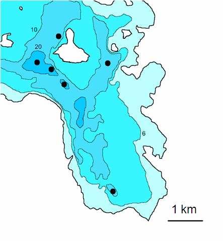 Enonselän koneellinen sekoitus talvella 21 7 sekoitinta, á