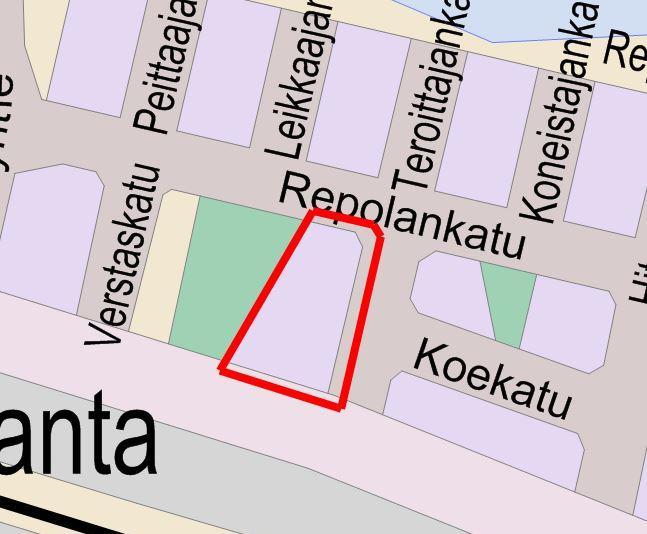 ASEMAKAAVAN SELOSTUS KARJARANTA 2. KAUPUNGINOSAN KORTTELIN 58 ASEMAKAAVAN MUUTOS 60