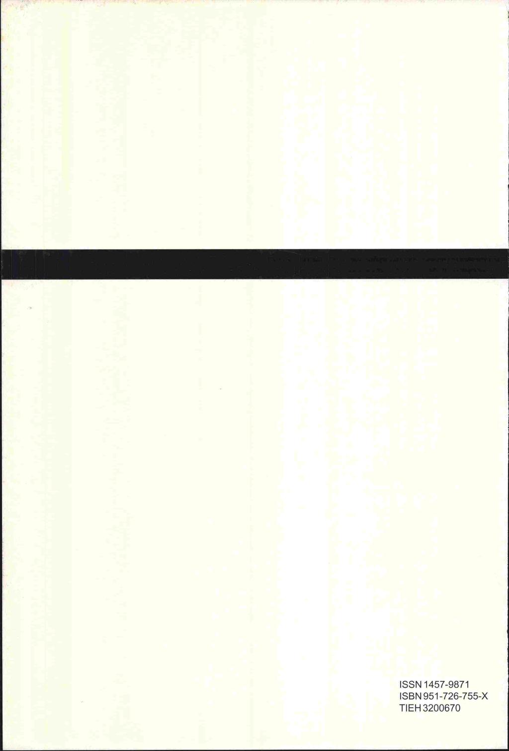 ISSN 1457-9871 ISBN