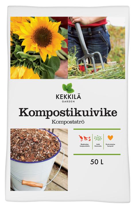 Kekkilä Kompostivirkiste 3 kg Kompostivirkiste on riittoisa, luonnonmukainen mineraali- ja hivenainevalmiste kodin maatuvien jätteiden kompostoinnin tehostamiseen ja nopeuttamiseen.