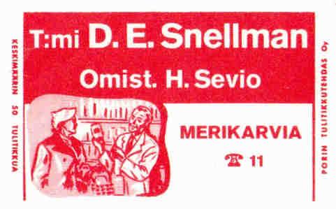 Myöhemmin Sevion liikkeen paikan omisti Erkki