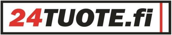 Asiakas Y-tunnus Tilaaja Puhelin nro 24 Tuote Oy E-mail Siirakuja 3 TILAUKSET Laskutusos. 01490 VANTAA myynti@24tuote.fi Toimitusos. Y - 2728786-5 p.