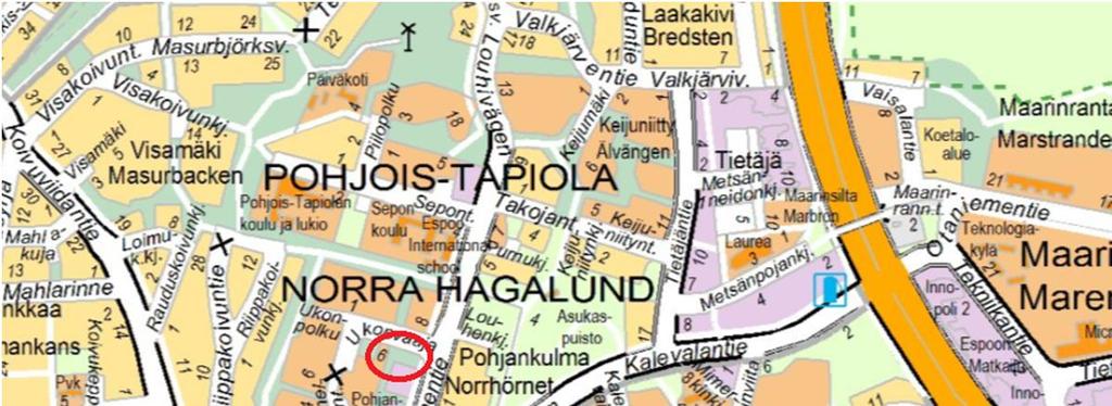s. 1 / 12 Alue 213103 Pohjankulma Asemakaavan muutos Asianumero 48