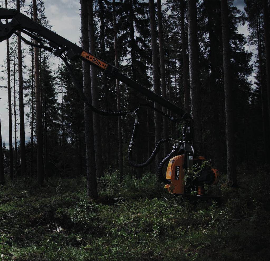 tuottavuus, taloudellisuus ja ergonomia yhdessä paketissa PONSSE Ergo on erittäin monipuolinen harvesteri erilaisiin olosuhteisiin niin