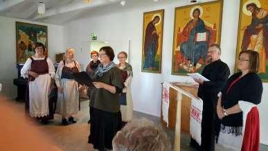 Siilinjärven ortodoksinen kuoro kokoontui harjoituksiin seurakuntasalille 15 kertaa, joista osa oli yhteisharjoituksia Mihailan kuoron kanssa.