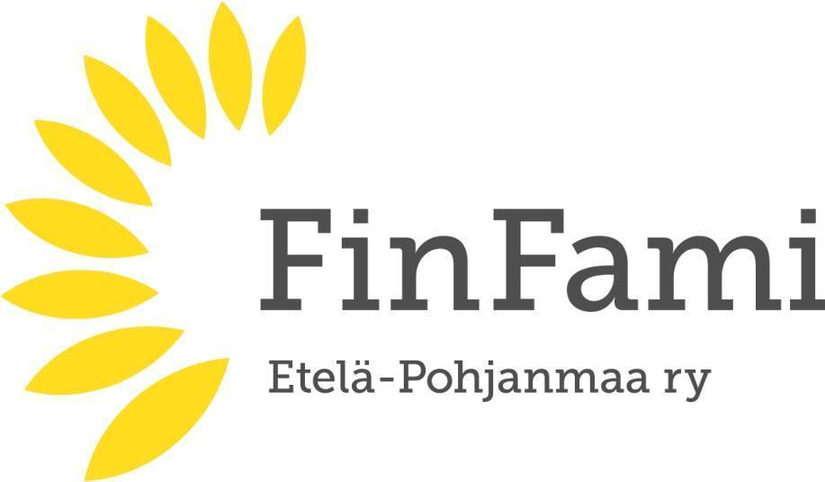 1 Vuosikertomus 2016 FinFami Etelä-Pohjanmaa ry on mielenterveysomaisten alueyhdistys.