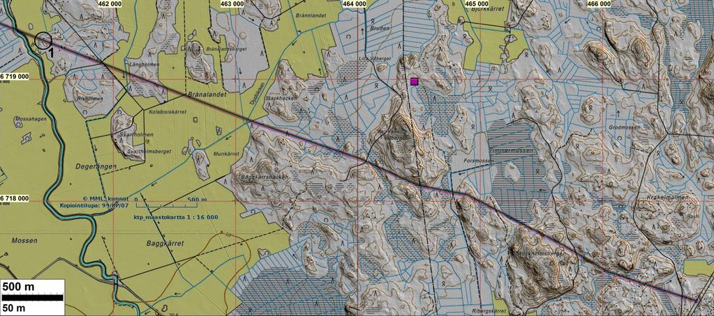 3 Selityksiä: Koordinaatit, kartat ovat ETRS-TM35FIN koordinaatistossa. Kartat ovat Maanmittauslaitoksen maastotietokannasta syksyllä v. 2013 ellei toisin mainittu.