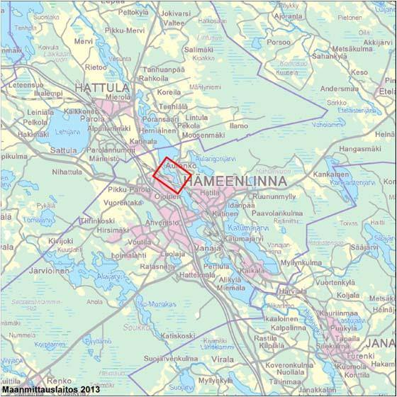 R2 Hakaanniemi, Hämeeninna Liikenneviraston meuntorjunnan toimintasuunnitema 2013 2018 31.5.