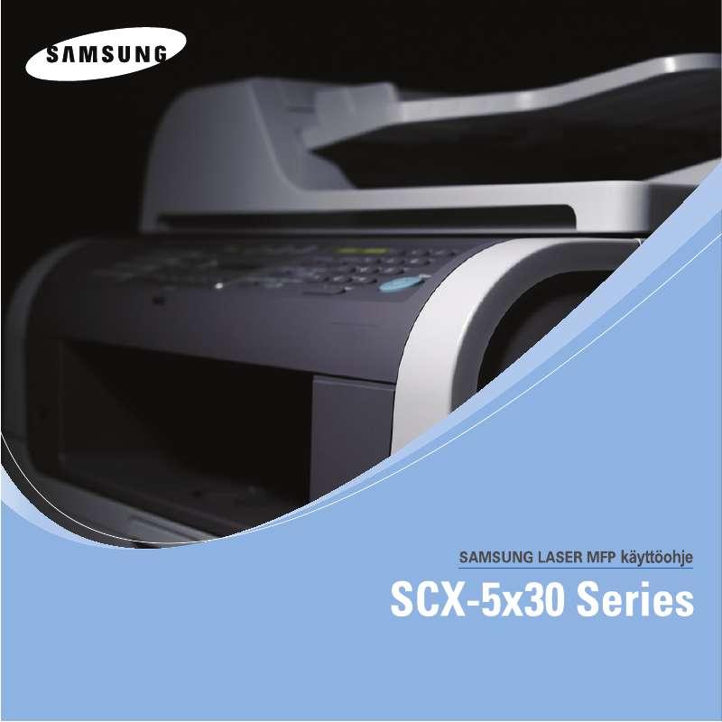 Yksityiskohtaiset käyttöohjeet ovat käyttäjänoppaassa Käyttöohje SAMSUNG SCX-5330N Käyttöohjeet SAMSUNG SCX-5330N Käyttäjän opas