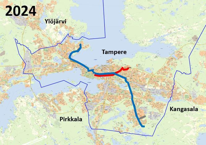 Päätöksenteko raitiotiejärjestelmän