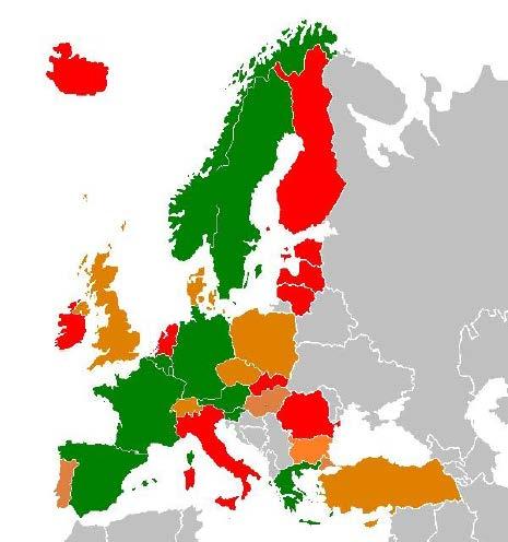 Suomen lainsäädännön taso EU-maiden häntäpäässä Monissa EU-maissa käytössä olevien hissien turvallisuudesta on säädetty lailla tai lain valmistelu on parhaillaan käynnissä.