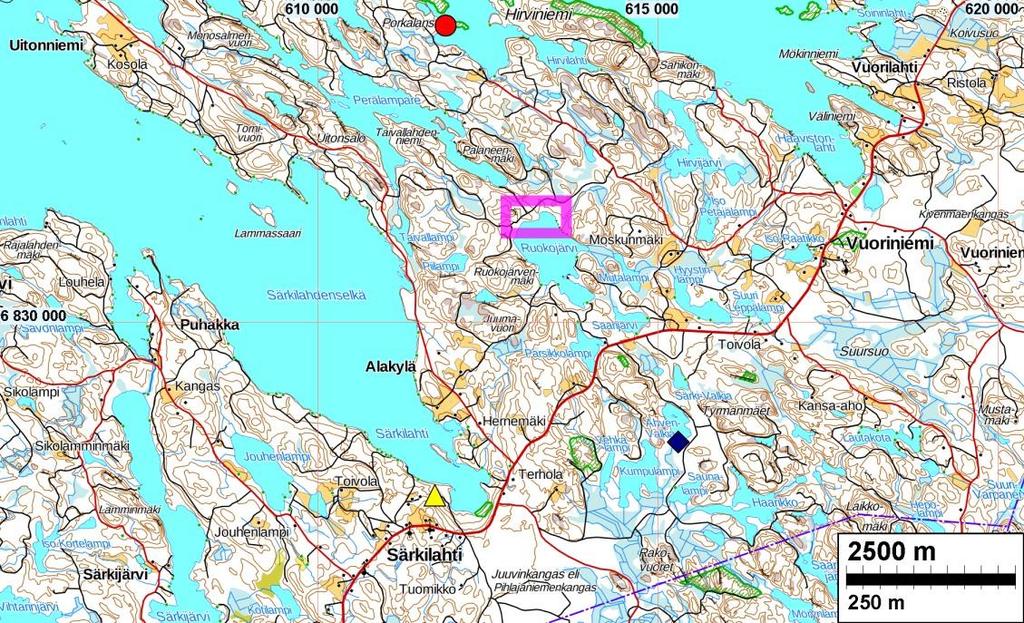 2 Sisältö Kansikuva: Perustiedot... 2 Yleiskartat... 3 Vanhoja karttoja... 5 Inventointi... 5 Tulos... 6 Muinaisjäännökset... 7 Kuvia.