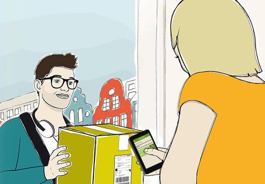 TAVARALIIKENNE MYWAYS DHL:n kehittämä pakettikuljetuksiin liittyvä mobiilisovellus, jonka tarkoitus on tarjota vaihtoehtoja viimeisen kilometrin ongelmaan joukkoistamista hyödyntäen.