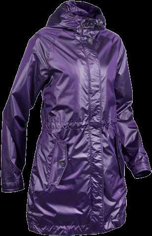 Naisten takkeja ja kuosituotteita STARLING 915-5279-7278-04 Keveä maihari säihkyvästä bi-color kankaasta.