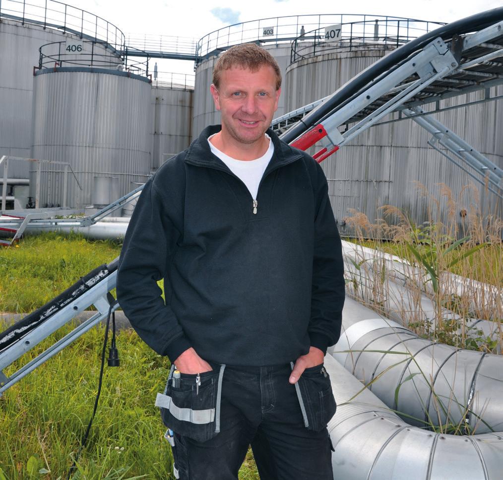 TEOLLISUUDEN ASIANTUNTIJAT Gunnarilla on nykyisin kuusi työntekijää ja useita suuria asiakkaita, kuten Stena Oil, Odec ja STS.