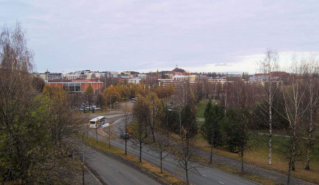 Kaava-alueen keskeisimpiä