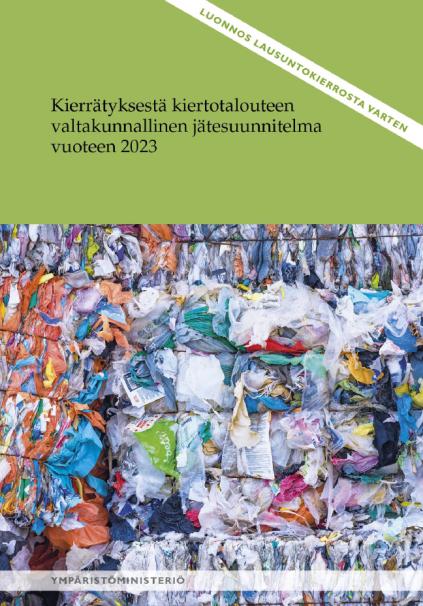 Kuulumisia kiertotaloudesta Suomi on ollut mukana EU komission Early warning tarkastelussa, koska näyeäisi, eeei Suomi saavuta 50 %:n yhdyskuntajäeeen kierrätystavoiteea vuoteen 2020.