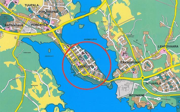 2 1 PERUS- JA TUNNISTETIEDOT 1.1 Tunnistetiedot Alueen nimi: Läntinen 111 Kunta: Nurmeksen kaupunki Kaupunginosa: Läntinen111 kaupunginosa Korttelit ym.