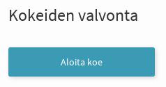 Kun valvoja on tarkastanut kokelaan henkilöllisyyden sekä kokelaan koejärjestelmään syöttämän henkilötunnuksen ja valitseman kokeen oikeellisuuden, hän kertoo kokelaalle avainlukulistalta