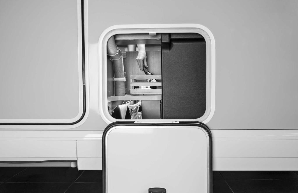 c-compactline I super-lightweight Lisävarusteet c-compactline Ulkotavaratila easy entry