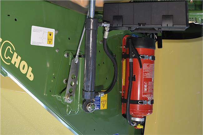Pos: 47 /Ü berschriften/überschriften 2/K-O/L/Lage der Sicherheitsaufkleber an der Maschi ne @ 0\mod_1195634967326_71.