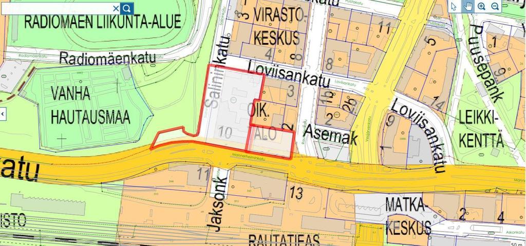 OAS A-2696 1 (9) Maankäyttö- ja rakennuslain 63 mukainen Osallistumis- ja arviointisuunnitelma (OAS) Asemakaava / asemakaavan muutos A-2696