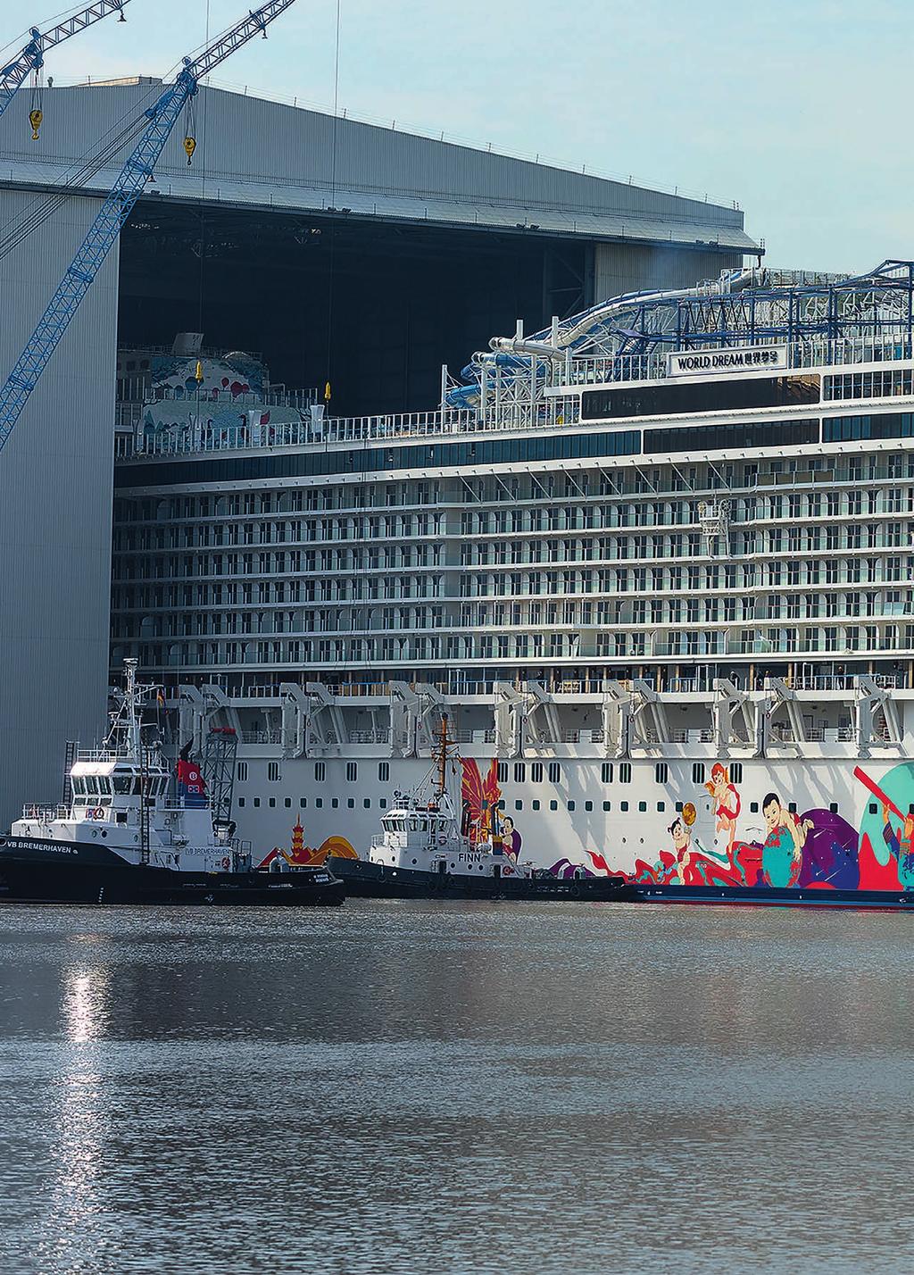 EI VERKOSTON VOITTANUTTA TEKSTI: SAMI J. ANTEROINEN KUVA: MEYER WERFT GMBH & CO.