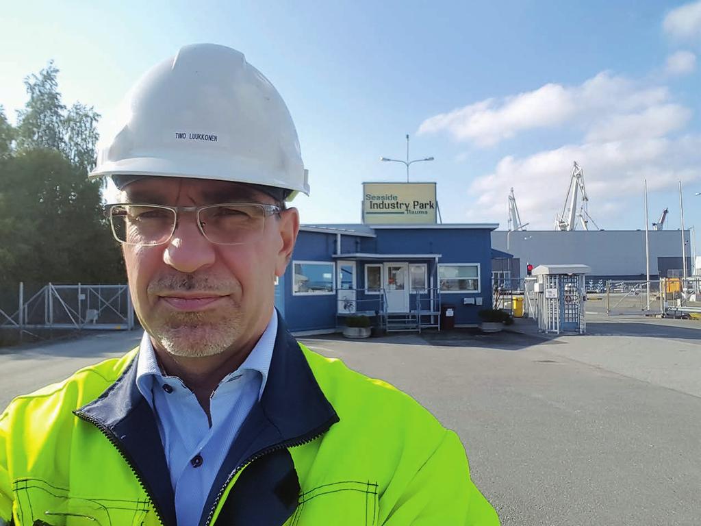 KUVA: RAUMAN MERITEOLLISUUSKIINTEISTÖT OY Yleensä pkyritykseltä loppuu ensimmäiseksi tila kesken.
