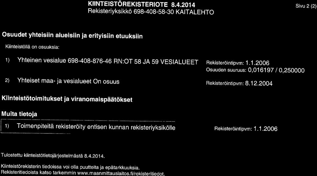 s8 A s9 VSTALUT Rekisterdintipvm: 1.