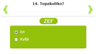 Kartoituksen eri osa-alueista toivottiin erillisiä tulosteita tai mahdollisuutta täyttää kartoituksesta vain se osa-alue, minkä itse haluaa.