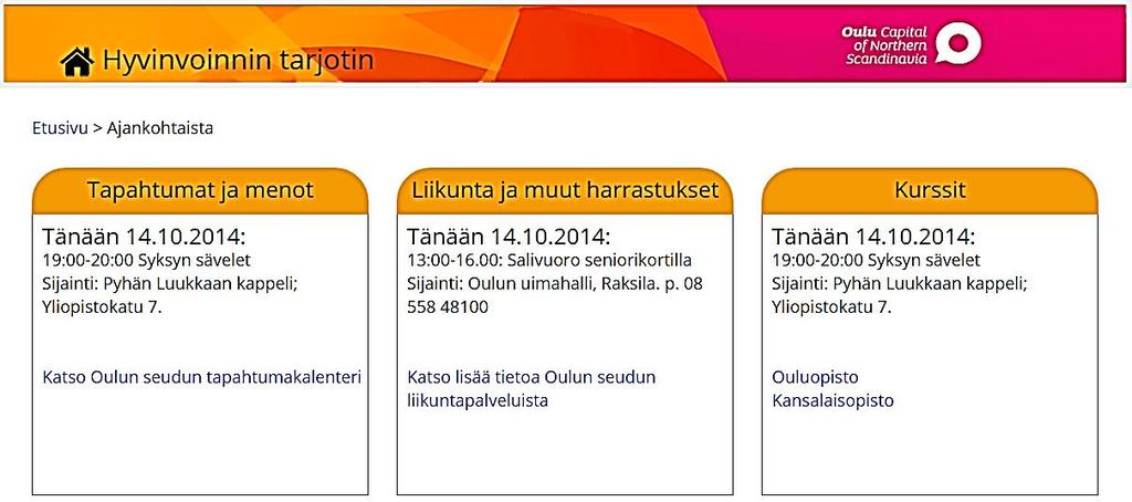 4 Valittiin katso lisää tietoa Oulun seudun