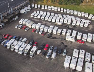asioida meillä Yritys ja henkilöstö HYVÄT TOIMITILAT: 3000m2 CARAVANSUURMYYMÄLÄ 40 ajoneuvoa lämpöisissä sisätiloissa ja runsaasti tarvikkeita Jälkimarkkinointi KATTAVA HUOLTOPALVELU Huollamme