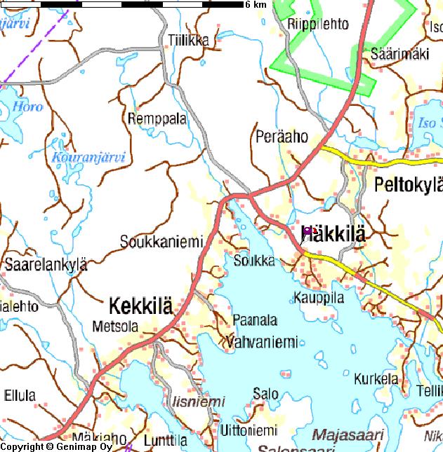6 vennusta keskimäärin 1676 runkoa/ha ja puuston pohjapinta-ala 25,2 m 2 /ha. Runkojen poistuma hakkuussa oli 475 704 kpl/ha.