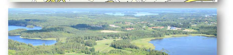 kaupunkirakennetta ja jo asemakaavoitettuja