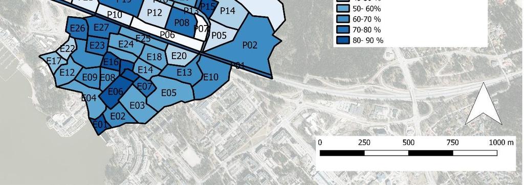 Uuden hulevesiviemärin olemassa olevasta verkostosta määrittyvä lähtökorkeusasema on + 6,94 m, päättymiskorkeusasema -1,8 m ja pituus noin 930 metriä.