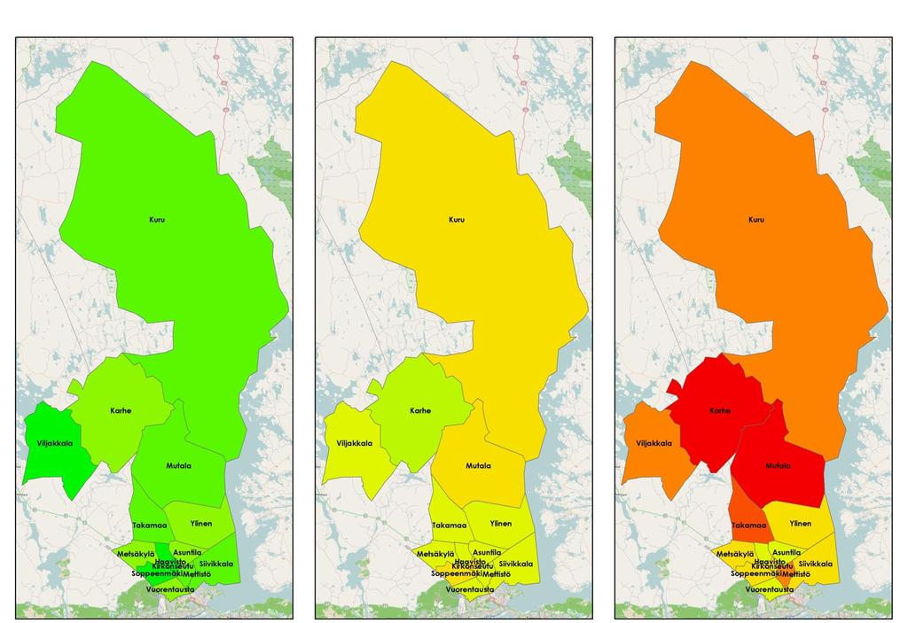 Kuinka usein kävellään? Kuinka pitkiä matkoja kävellään?