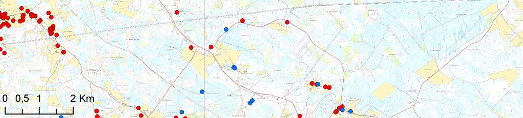 Reseptoripisteiden tuloksista käy ilmi tarkat keskiäänitasot (L Aeq ) kyseisten rakennusten kohdalla. Pienitaajuisen melun tarkastelu tehtiin YM:n ohjeessa 2/2014 esitetyn mukaisesti.