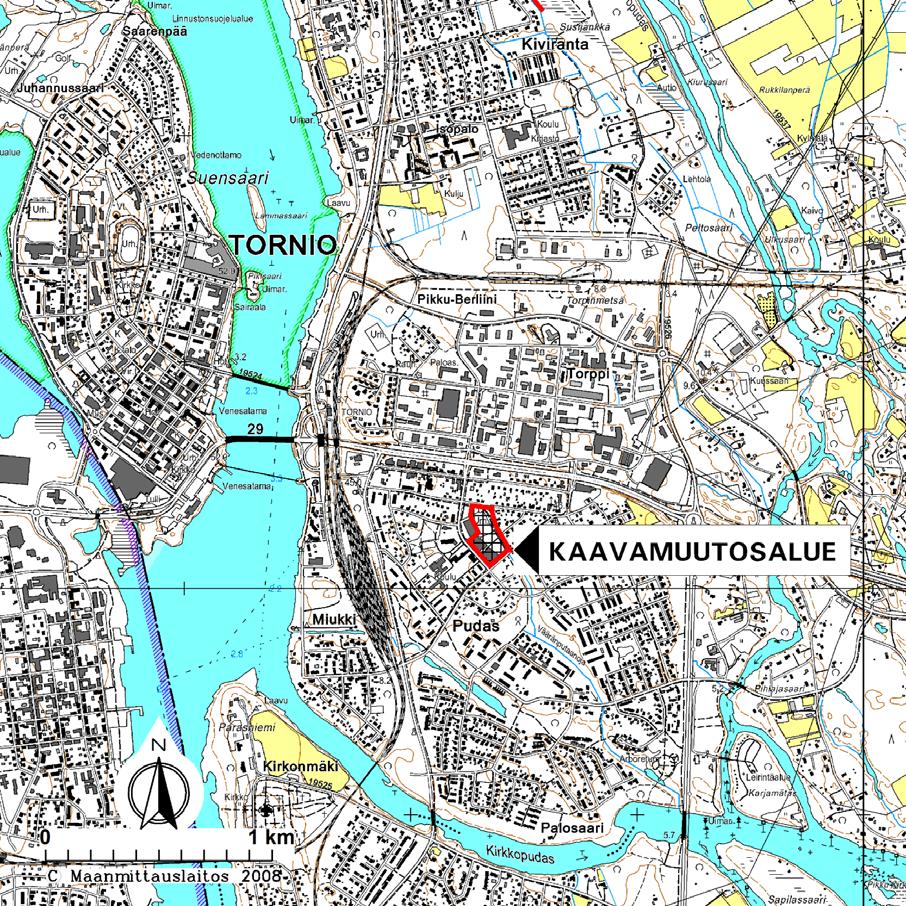 PUTAAN KAUPUNGINOSAN KORTTELIN 14 (osa) JA SIIHEN